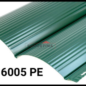 Металосайдинг 0,45 • блок-хаус • "Форостина" RAL 6005