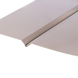 Панельна дошка RAL 9006 PE, металевий сайдинг