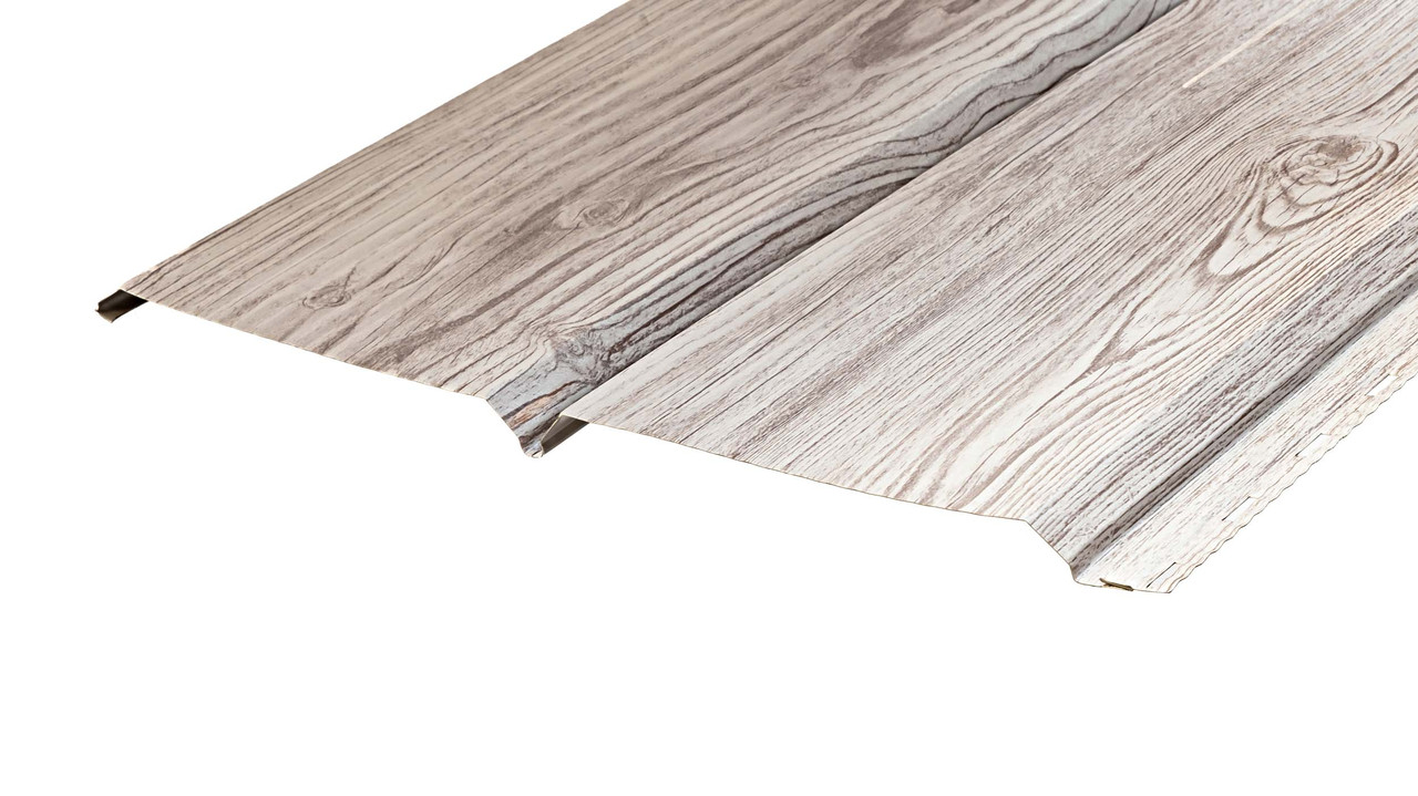 Металосайдинг Панельна дошка Біле дерево