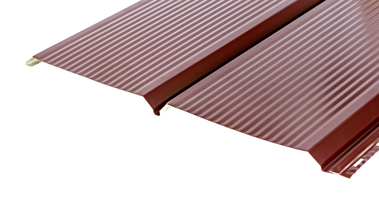 Панельна дошка RAL 3005 PE, металевий сайдинг