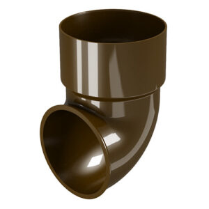 Коліно труби зливне Devorex Classic 120/80 мм