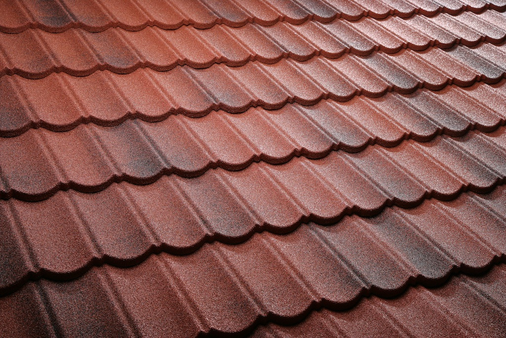 Композитна черепиця Polytuil Антично-червоний