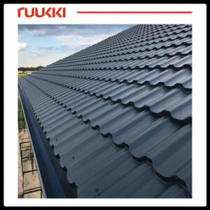 Модульна черепиця RUUKKI Finnera / Колір 2H2 / Crown BT