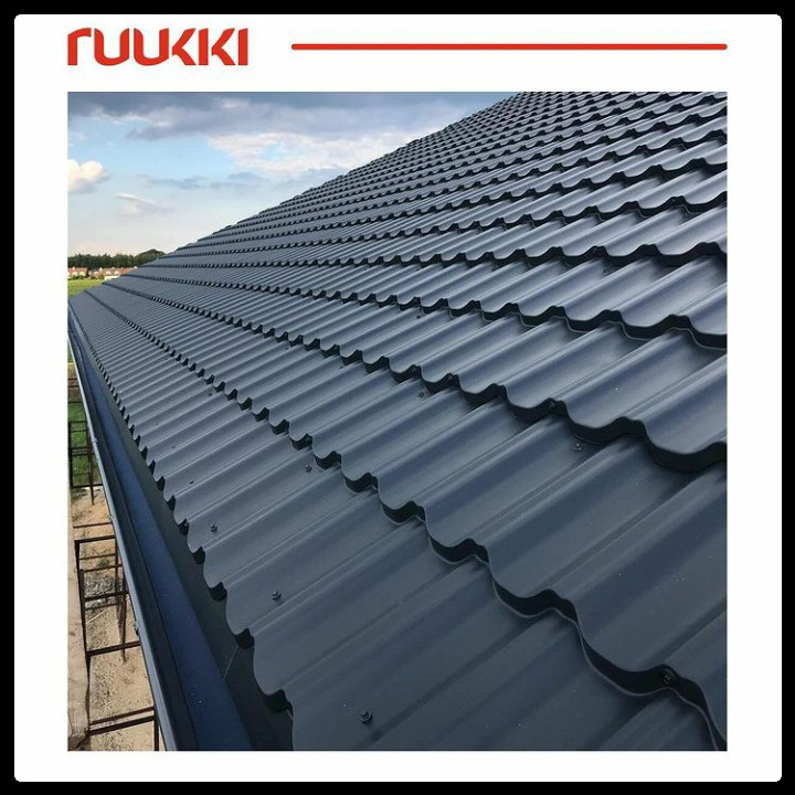 Модульна черепиця RUUKKI Finnera / Колір 2H2 / Crown BT