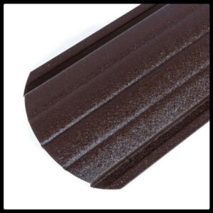 Металевий штакетник 0,45 х 105 мм ⁇ MAT ⁇ RAL 8017