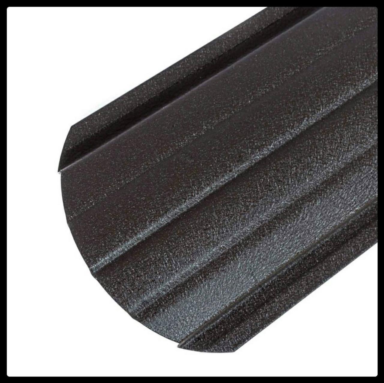 Металевий штакетник 0,45 х 105 мм ⁇ MAT ⁇ RAL 8019