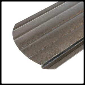 Металевий штакетник 0,4 х 105 мм PE RAL 8019