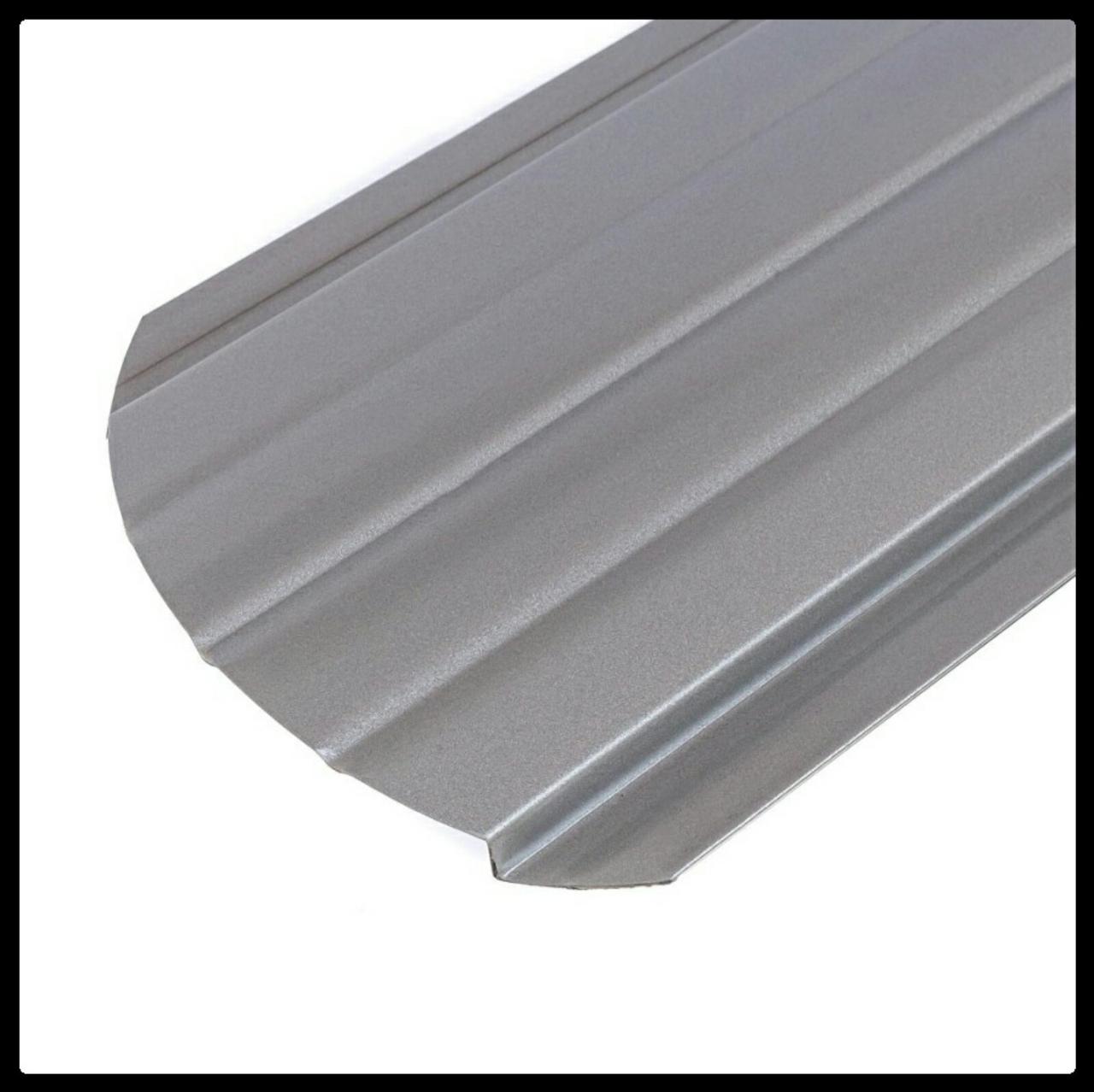 Металевий штакетник 0,6 х 105 мм PURAL Металік 9006