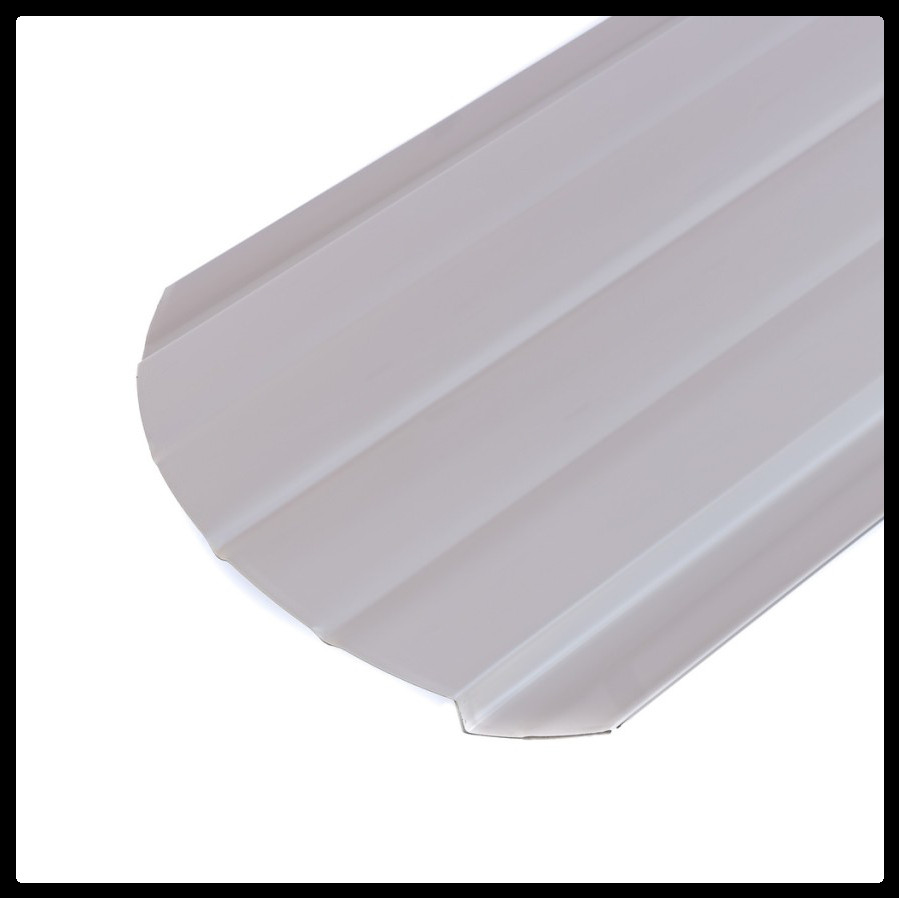 Металевий штакетник 0,6 х 105 мм PURAL 9010 Білий