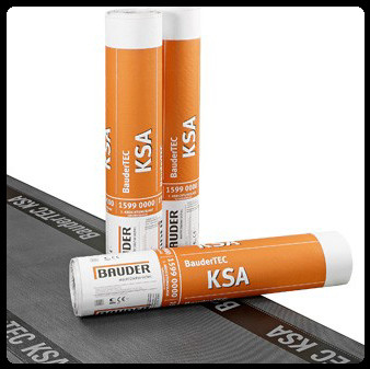 Bauder TEC KSA (самоклеюча еластомер-бітумна мембрана) нижній шар