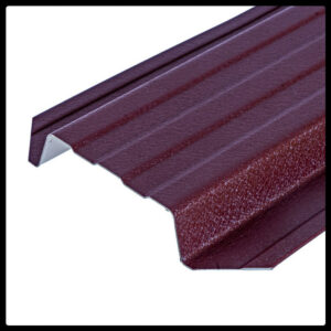 Металевий штакетник 0,5 х 115 мм ⁇ MAT ⁇ RAL 3005 бордовий