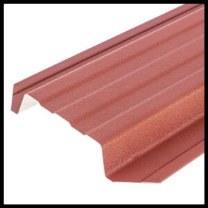 Металевий штакетник 0,5 х 115 мм ⁇ MAT ⁇ RAL 8004 Теракотовий