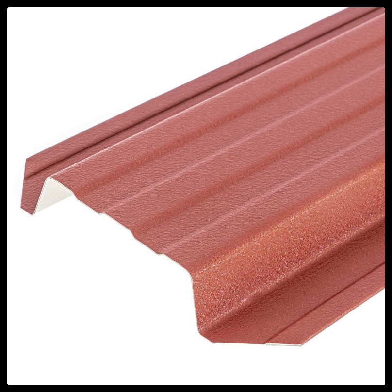 Металевий штакетник 0,5 х 115 мм ⁇ MAT ⁇ RAL 8004 Теракотовий