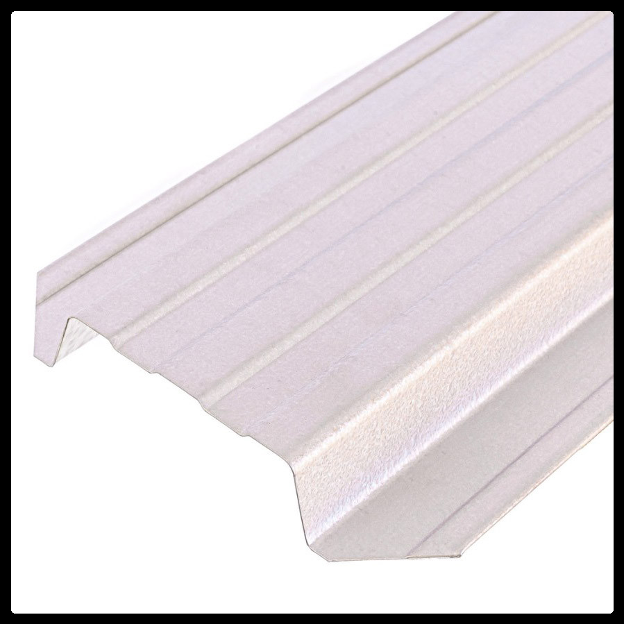 Металевий штакетник 0,45 х 115 мм ⁇ MAT ⁇ RAL 9003 сніжно білий