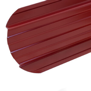 Металевий штакетник 0,45 х 115 мм ⁇ MAT ⁇ RAL 3011 Червоний