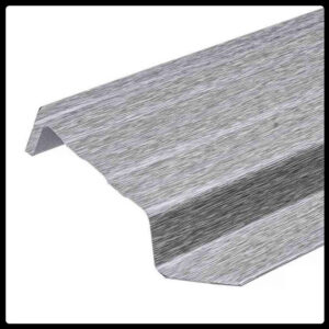 Металевий штакетник 0,5 х 115 мм ⁇ MAT ⁇ RAL 9006 металік