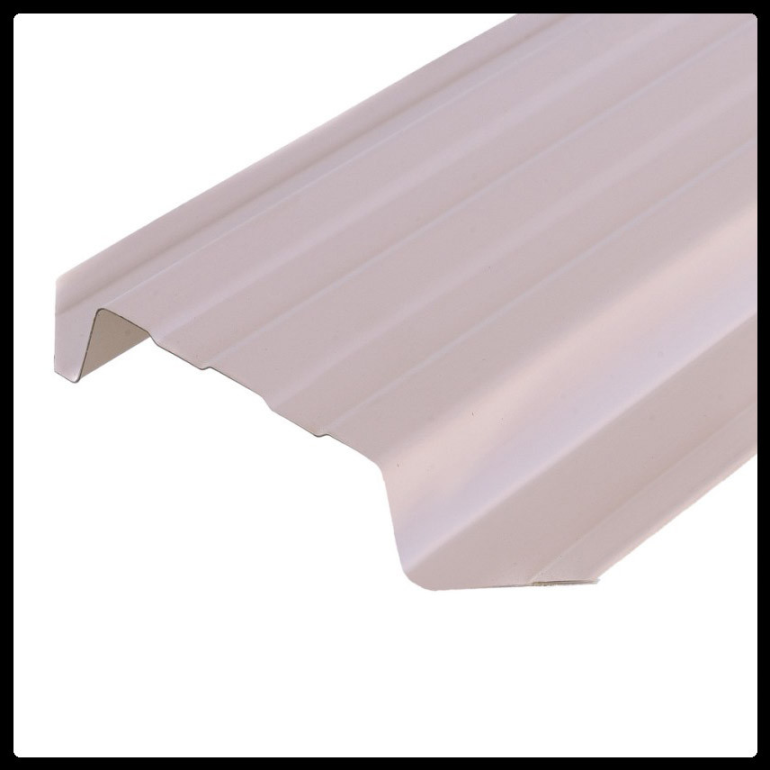 Металевий штакетник 0,5 х 115 мм ⁇ MAT ⁇ RAL 9010 Білий