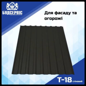 Металопрофіль Т-18 стіновий перевернутий без мікропрофілювання ARVEDI — PEMA 0,45 mm RAL