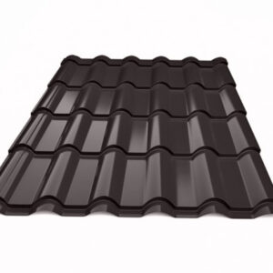 Металочерепиця Ретро Ferrogal 0,45 mm PE Ral 3005