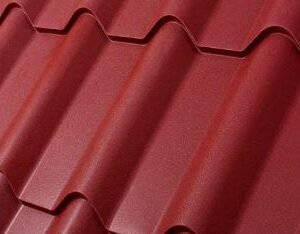 Металочерепиця Ретро Ferrogal 0,4 mm RAL 3005