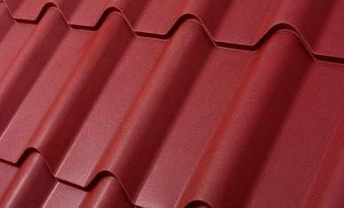 Металочерепиця Ретро Ferrogal 0,4 mm RAL 3005