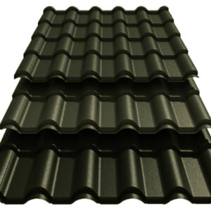 Металочерепиця РетроUS Steel Словаччина 0,45 mm PE Ral 6020