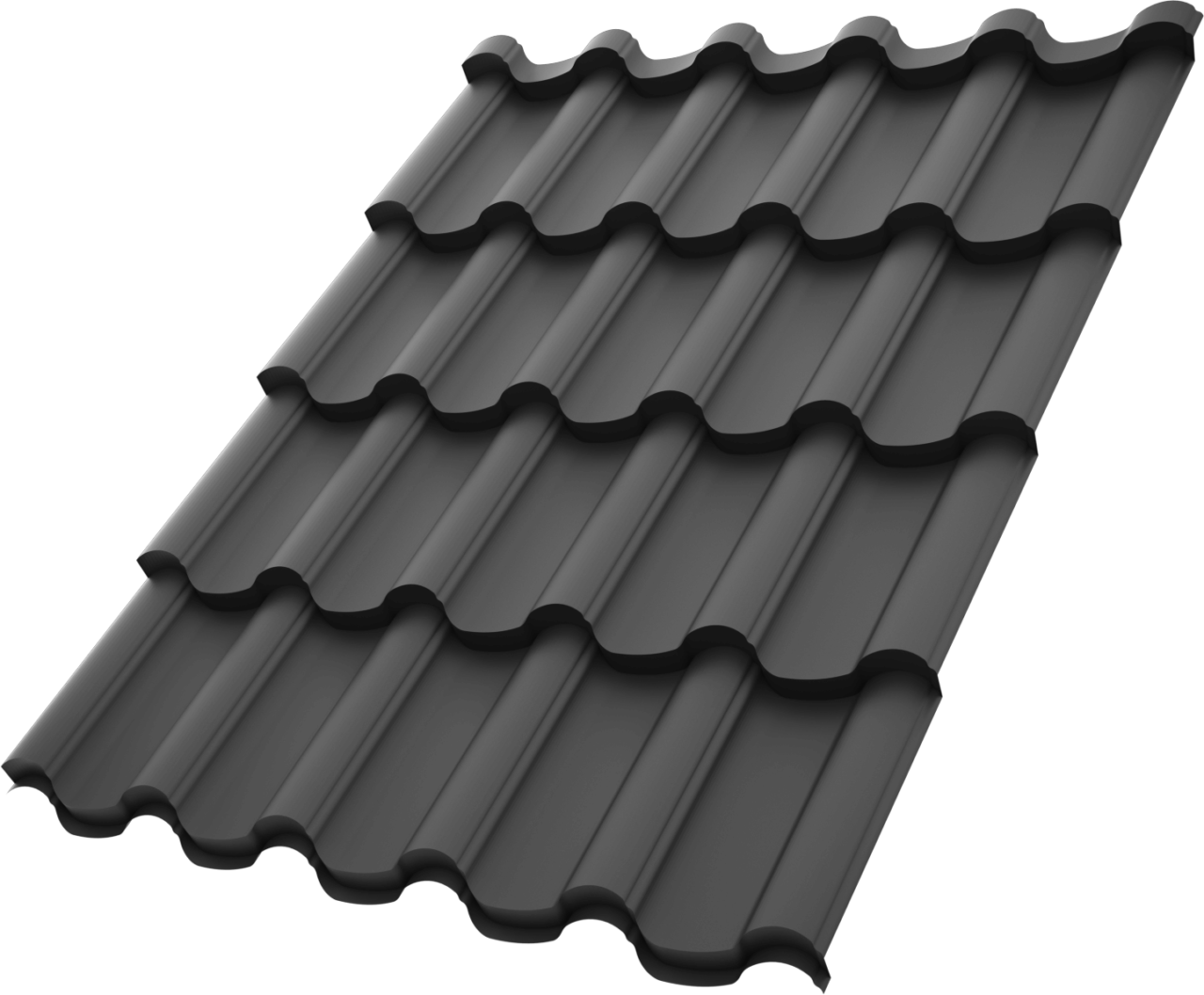 Металочерепиця Елегант 0,5 мм Dongbu Steel