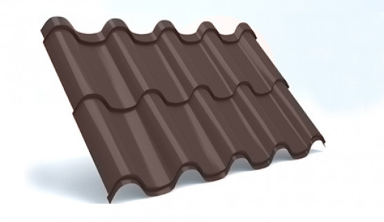 Металочерепиця Преміум 0,45 мм Ferrogal — PEMA RAL