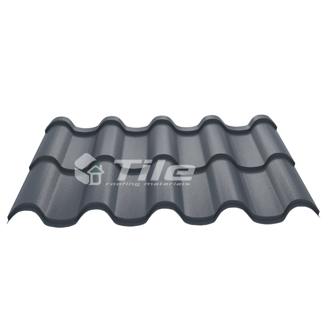 Металочерепиця Преміум 0,45 мм US Steel Ko↑ice — PEMA RAL