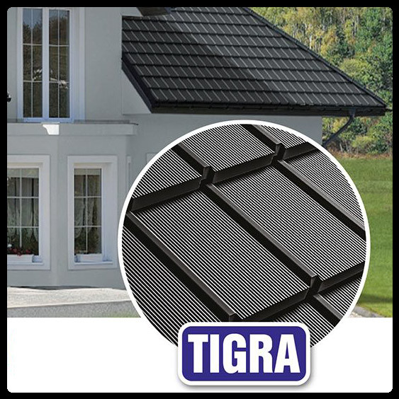 Модульна черепиця — TIGRA (0.803 м кв) Рurmat RAL