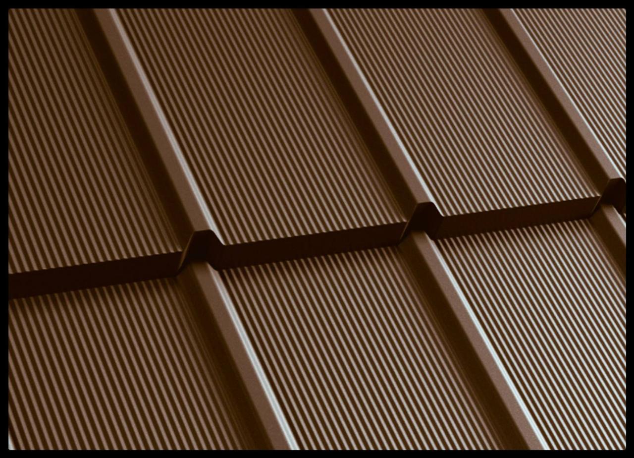 Модульна черепиця — TIGRA (0.803 м кв) РЕМА RAL 8017