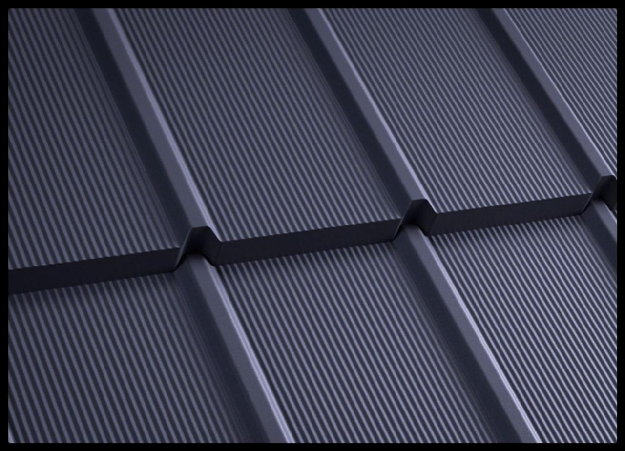 Модульна черепиця — TIGRA (0.803 м кв) РЕМА RAL 7016