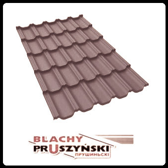 Металочерепиця LOARA Purmat — Blachy Pruszynski RAL 8017