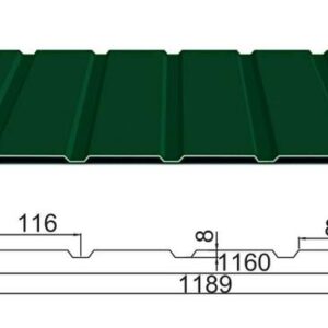 Профнастил С-8 0,35 Алмет RAL