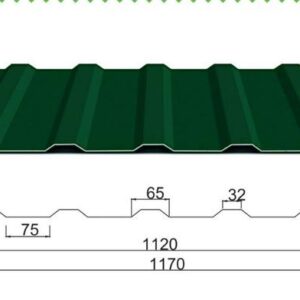 Профнастил С-15 0,45 мм Алмет RAL
