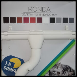 Жолоб водостічний 125 мм / 4000 мм — Novatik RONDA