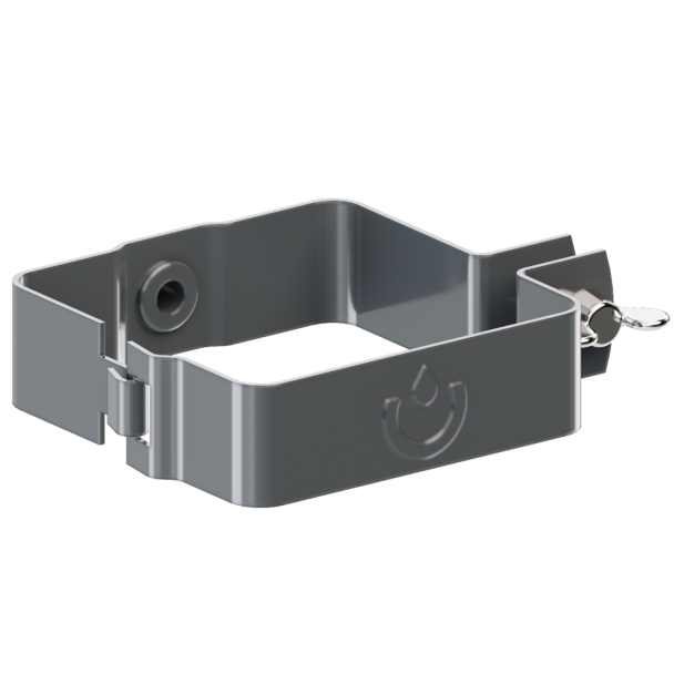 Хомут труби квадратного водостоку 80*80 mm/TM KROP