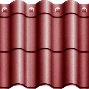 Металочерепиця Агат "Z-lock" Модульна 0,5 RAL 3011