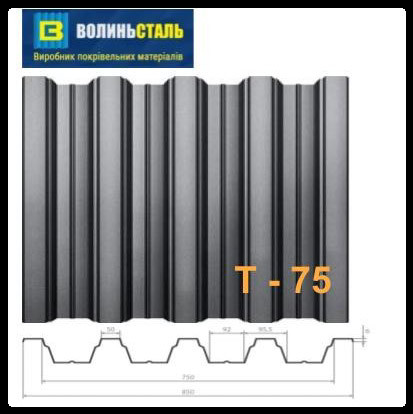 Профнастил Т-57 Волинь-Сталь