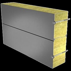 Сендвіч-панель стінова — nSPB W (Ruukki)