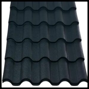 Металочерепиця Інтегра 0,5 мм RAL 9005 чорний