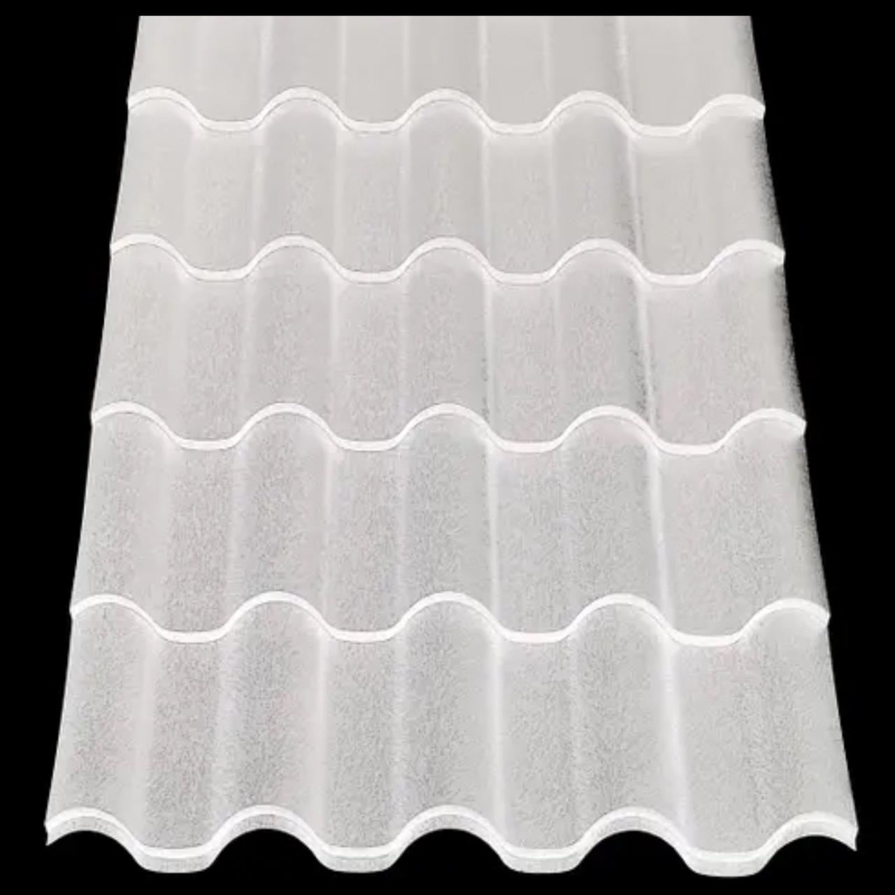 Металочерепиця Інтегра 0,5 мм RAL 9010 Білий