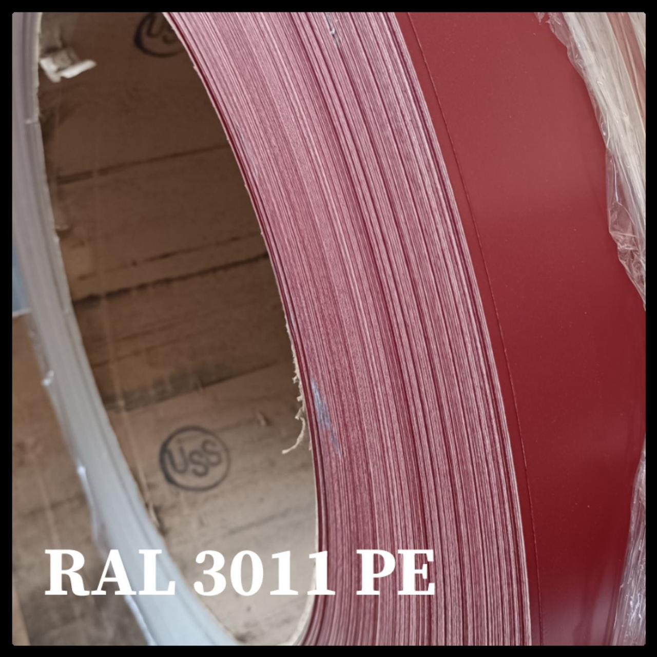 Гладкий листок 0,5 мм RAL 3011 PE (Глянець) USS Словак