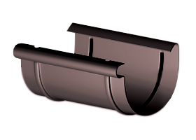 З'єднувач жолоба горілчаного ПВХ Gamrat Ø 100 (Система 100/90)